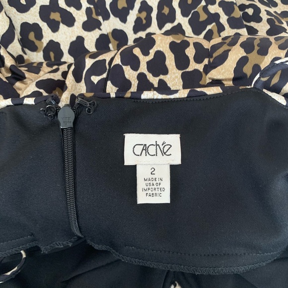 Cache Leopard Print Dress - Picture 9 of 12